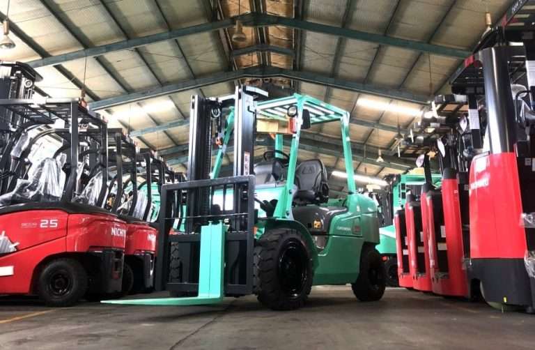 rental forklift lampung