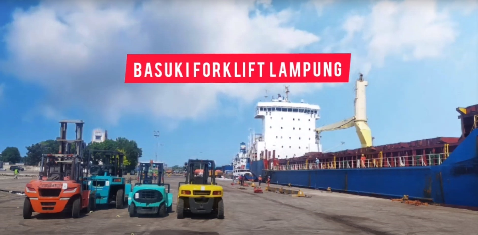 Gallery 1 Galeri Layanan rental, service, sparepart, dan ban solid forklift Lampung