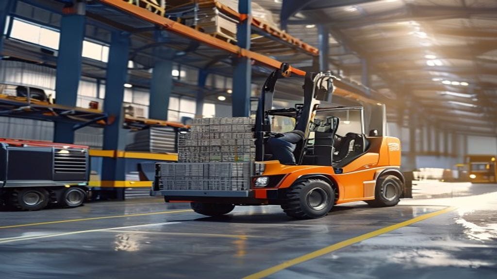 Rental forklift bulanan di Lampung, layanan terpercaya untuk kebutuhan material handling Anda.
