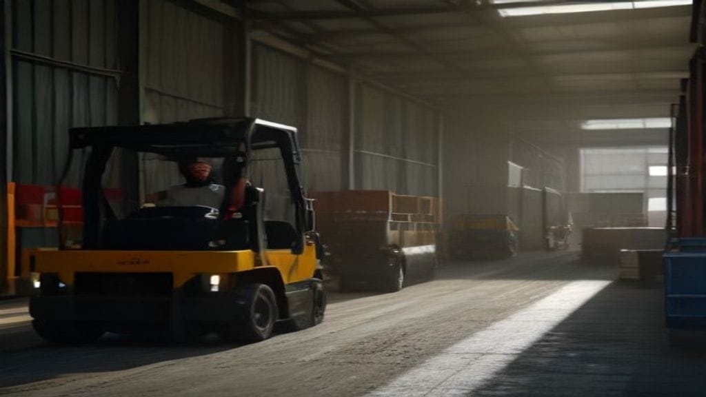 Sewa forklift di Tulang Bawang, solusi efisien angkut material berat untuk proyek Anda