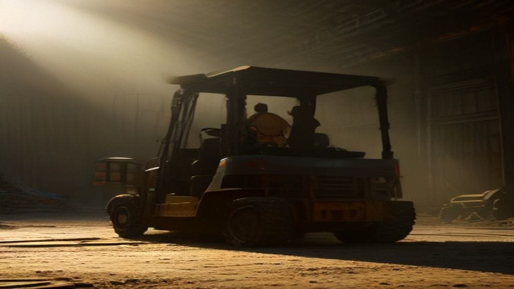 Forklift modern tersedia untuk disewa di Tulang Bawang Barat, solusi angkut efisien bagi proyek Anda.